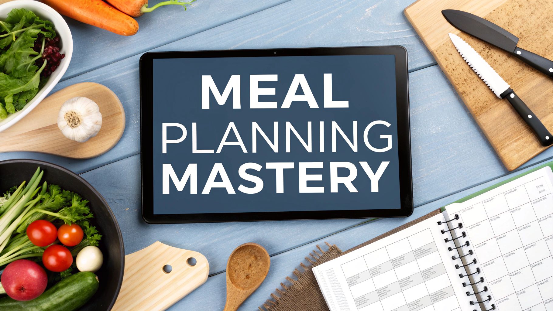 The Perfect Weekly Meal Planning Template: A Complete Guide to Save Time, Money and Food