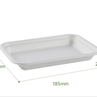 Sugarcane pulp disposable eco-friendly tableware, fruit and vegetable plates, fruit paper plates, sushi trays, biodegradable